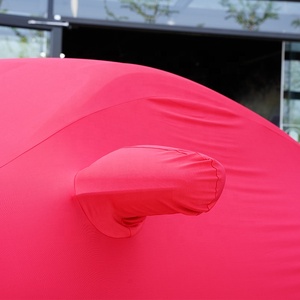 Housse de <span class=keywords><strong>voiture</strong></span> intérieure complète en velours extensible, protection anti-poussière pour <span class=keywords><strong>garage</strong></span> souterrain - Product Image 2