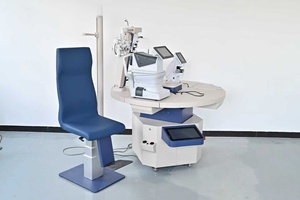 Unidad de Silla y Mesa de Refracción Motorizada Oftálmica HD 360 con Componentes Ópticos, 1 Año de Garantía para Hospital - Product Image 2