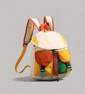 Custom Logo Contrast Color Travel <b>Backpack</b> Outdoor Lightweight <b>Backpack</b> Student School Bag Kids Boys and Girls - Product Image 2