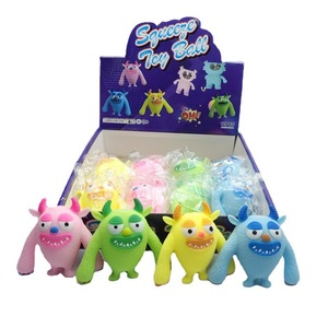 Déballer le Mini Bull Monster, jouet anti-stress fantaisie pour les jeunes - Jouet en caoutchouc souple pour enfants - Product Image 5