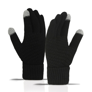 Balaclava en polaire trois pièces, cache-cou, gants pour écran tactile, pour la conduite en moto, protection hivernale, unisexe - Product Image 4
