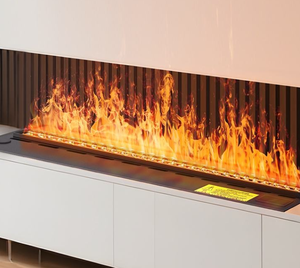 Décoration d'intérieur moderne, foyer à vapeur d'eau, foyer à vapeur avec flamme sans chaleur pour salon - Product Image 1