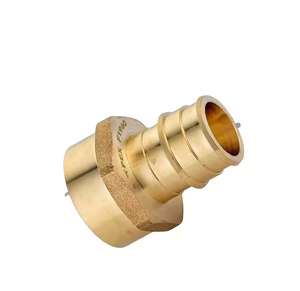 Adaptador PEX de latón al por mayor de salida de fábrica para plomería y tubería de PE adaptador macho y hembra de latón F1960 - Product Image 2