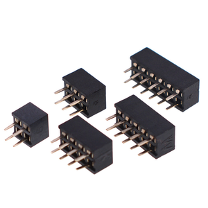 Nhà Máy Bán buôn OEM kép Hàng 2x10pin SMT nữ tiêu đề pin kết nối <span class=keywords><strong>1.27mm</strong></span> 2.0mm 2.54mm Pitch cho tiêu đề & dây vỏ - Product Image 1