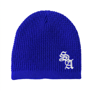 Gorros de Punto Acrílicos Unisex de Moda al por Mayor, Gorros Casuales Personalizados con Bordado Cálido para Invierno - Product Image 6