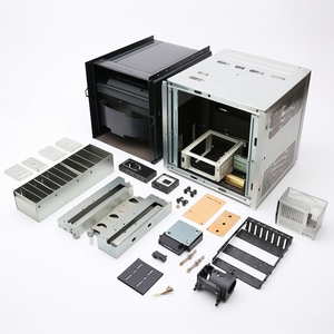 Fabricación de Chapa Metálica de Precisión Personalizada, Caja Electrónica, Corte por Láser, Carcasa de Aluminio y Acero Inoxidable, OEM - Product Image 3