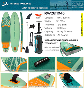 Planche à pagaie <span class=keywords><strong>gonflable</strong></span> personnalisée, design gratuit, polyvalente pour le tourisme et la course, ISUP, vente en gros d'usine, réduction pour les distributeurs - Product Image 2