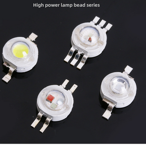 ديود LED عالي الطاقة 1 واط، بألوان أحمر وأخضر وأبيض وأزرق وRGB وأشعة فوق بنفسجية 365 نانومتر و395 نانومتر و660 نانومتر وأشعة تحت الحمراء، بشريحة إبيستار - Product Image 4