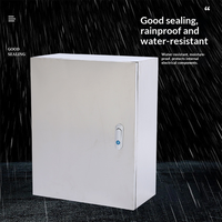 Boîtiers électriques en acier inoxydable sur mesure en gros, boîtiers de distribution et de contrôle en acier inoxydable 304, acier laminé à froid IP30