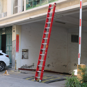 Bán buôn ổn định và an toàn sợi thủy tinh mở rộng thang với dây thừng - Product Image 5