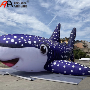 Modèle de requin baleine gonflable géant AnHang de 12 m pour la publicité extérieure et la décoration d'événements, grand animal marin gonflable - Product Image 2