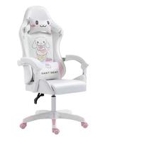 Haute qualité personnalisé Anime cuir ergonomique inclinable mignon bleu rose Silla Gamer chaise Gamming chaise avec repose-pieds