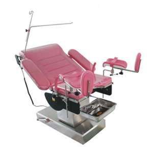 Lit d'Examen Gynécologique Manuel d'Hôpital avec Étriers Fauteuil Gynécologique Manuel <span class=keywords><strong>Table</strong></span> d'Opération Gynécologique Médicale - Product Image 1