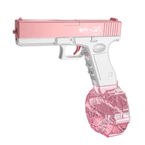 Grosir mainan pistol air tekanan tinggi 2025 pistol air elektrik dengan lampu - Product Image 6