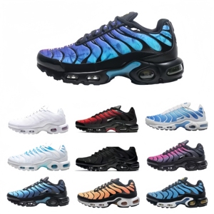 Chaussures de course <span class=keywords><strong>TN</strong></span> Plus de haute qualité, chaussures de sport pour hommes et femmes en grandes tailles, chaussures personnalisées à coussin d'air tendance - Product Image 3