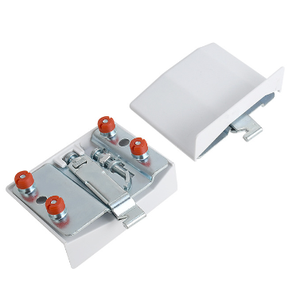 Accessoires de quincaillerie suspendue pour armoire de cuisine, salle à manger et salon Connecteur en plastique caché pour armoires suspendues pour la maison - Product Image 4