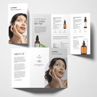 Impression de logo personnalisé, dépliants A5 A4, publicité, promotion, brochure, catalogue d'entreprise, menu