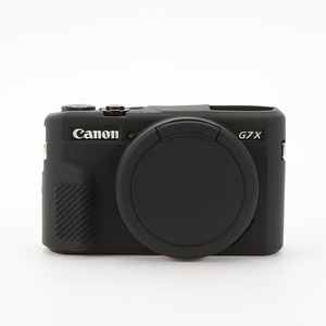 Étui en silicone pour <span class=keywords><strong>appareil</strong></span> <span class=keywords><strong>photo</strong></span> <span class=keywords><strong>Canon</strong></span> G7X Mark II, étui de protection G7XII, étui souple G7X2, sac pour <span class=keywords><strong>appareil</strong></span> <span class=keywords><strong>photo</strong></span> - Product Image 3