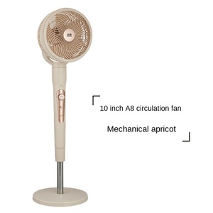 Doppia AC elettrico 10 pollici Turbofan piedistallo torre ventilatori eccellente circolazione dell'aria portatile per la casa auto ventilazione meccanica - Product Image 3