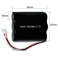 Sel baterai Lithium Ion 18650 7800mAh 3.7V 18650 untuk Honeywell 300-10186 Pro 7 AI05-2 AIO7 ADT5AIO sistem Alarm Panel