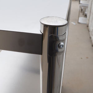 رف تخزين من الفولاذ المقاوم للصدأ للمطبخ التجاري - Product Image 4