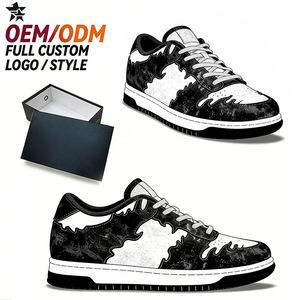 Дизайнерские мужские спортивные туфли из натуральной кожи для скейтбординга, мягкие повседневные мужские туфли для ходьбы - Product Image 1