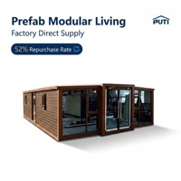 Bureau de chantier modulaire, bureau préfabriqué intégré en conteneur pour projet de construction