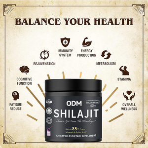 <strong>MEWELL</strong> OEM/ODM Pure Himalayan Shilajit Resin 600mg Trace Minerals Immune Support Adult Dietary Supplement 120 Capsules - Product Image 4