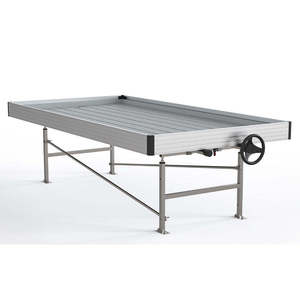 Mesas <span class=keywords><strong>de</strong></span> Cultivo para Invernadero Comercial, Mesa <span class=keywords><strong>de</strong></span> Cultivo Metálica con Ruedas, Mesa Hidropónica Móvil para Cultivo <span class=keywords><strong>de</strong></span> Plantas - Product Image 3
