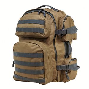 กระเป๋าเป้สะพายหลังแบบยุทธวิธี 45 ลิตร กันน้ำ ระบบ MOLLE สำหรับกิจกรรมกลางแจ้ง เดินป่า ตั้งแคมป์  กระเป๋าเป้แบบ Assault  พร้อมโลโก้โรงงาน อุปกรณ์เอาตัวรอดสำหรับกีฬา - Product Image 1