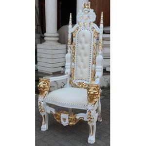 โซฟาเดี่ยวสไตล์วินเทจแบบราชวงศ์ โครงสร้างไม้เนื้อแข็ง แข็งแรงทนทาน เพิ่มความโดดเด่นให้ห้องนั่งเล่นอย่างเหนือกาลเวลา - Product Image 1