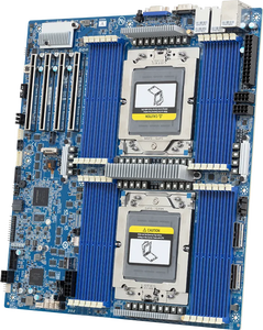 Placa Base E-ATX MZ73-LM0 MZ73-LM1 MZ73-LM2 Compatible con AMD EPYC 9005/9004, 2x10Gb/s LAN, VGA, 2xSlimSAS 8i, 4xPCIe4x16 - Product Image 1