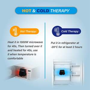 CSI Compresión flexible Alivio de la migraña Sombrero Dolor de cabeza y alivio de la migraña Tapa de hielo para calmar el estrés - Product Image 4