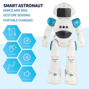 <span class=keywords><strong>Robot</strong></span> RC programmable avec contrôle gestuel intelligent pour enfants <span class=keywords><strong>Robot</strong></span> de danse interactif avec enregistrement vocal et expressions faciales STEM - Product Image 4