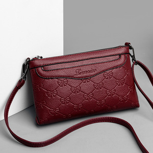 Women Branded Trend Hand Bag Female Causal Shoulder Handbags Embroidery Thread <b>Small</b> PU Leather Crossbody Bags - Product Image 1