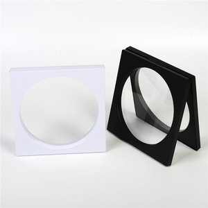 3D vuông Vòng trang sức hiển thị hộp 16*16cm để làm cho cân bằng của trong suốt treo nổi nhà máy cu hộp đồ trang sức - Product Image 3