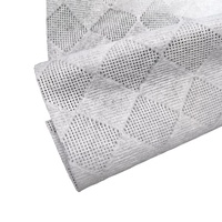 Bon matériau de tissu humide Spunlace tissu non tissé 10 Viscose 90 Polyester Spunlace rouleau de tissu non tissé