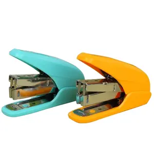 Tenwin 8164 Đồ Dùng Học Tập Tiết Kiệm Điện Văn Phòng Stapler Dễ Thương Nhựa Đầy Màu Sắc Mini Stapler Sử Dụng 12 Staples