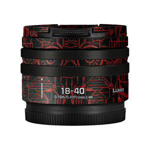 สติกเกอร์ไวนิลติดผิวเลนส์3M สำหรับ S18-40 <span class=keywords><strong>LUMIX</strong></span> สติกเกอร์เลนส์กล้อง F4.5-6.3ปรับแต่งรูปแบบได้ - Product Image 6