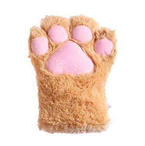 Guantes de Felpa con Forma de Pata de Gato, <span class=keywords><strong>Disfraz</strong></span> de Gato Japonés, Lindos Guantes de Pata de Gato para Halloween, <span class=keywords><strong>Disfraz</strong></span> de Animal - Product Image 3