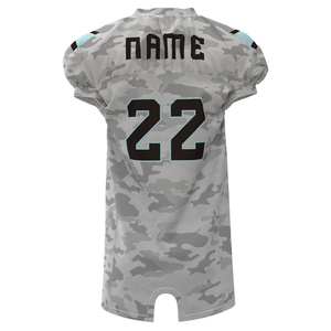 Meilleurs maillots de football américain personnalisés unisexes pour adultes, respirants, de haute qualité, écologiques, en polyester, sublimation, vente en gros - Product Image 3