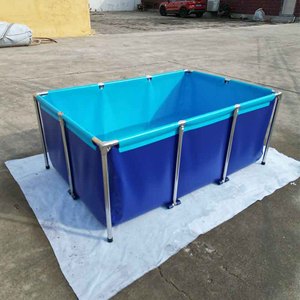 Vente en gros d'usine, bassin d'élevage en PVC <span class=keywords><strong>commercial</strong></span> pas cher, grand aquarium pour la vente - Product Image 5