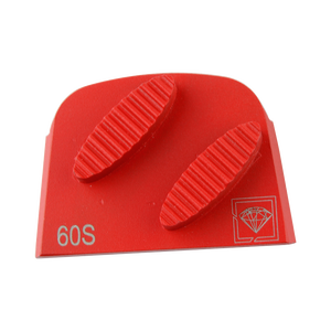 Ali baba <span class=keywords><strong>acheter</strong></span> maintenant chaussures doubles segments de diamant à liant métallique tampon abrasif diamant - Product Image 1