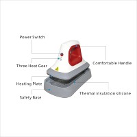 Vente directe usine : Mini presse à transfert thermique facile à utiliser pour l'impression de t-shirts, chaussures, casquettes et petits projets – Vinyle thermocollant portable