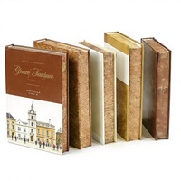 Livre d'éditions spéciales de haute qualité, relié, imprimé numériquement, avec logo gaufré, couverture rigide, papier d'art, film laminé