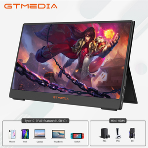 14 inch gtmedia xách tay 1080P IPS chơi game LCD màn hình màn hình với Loại C Cổng cho máy tính xách tay/Switch/<span class=keywords><strong>PS4</strong></span> - Product Image 4