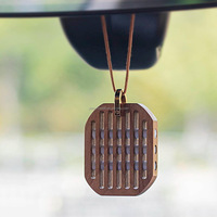 Diffuseur d'huiles essentielles pour voiture en bois de luxe, désodorisant pour voiture à parfum durable, unique et personnalisé