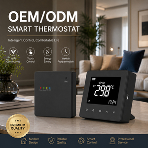 Termostato Inteligente Inalámbrico RF para Caldera <span class=keywords><strong>de</strong></span> Gas, Sistema <span class=keywords><strong>de</strong></span> Calefacción <span class=keywords><strong>de</strong></span> Agua, Uso en Sala <span class=keywords><strong>de</strong></span> Estar, Receptor <span class=keywords><strong>de</strong></span> PC Alimentado por Baterí<span class=keywords><strong>a</strong></span> USB, 220V - Product Image 5
