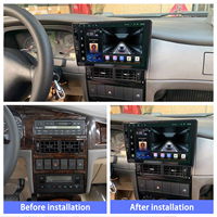Meihua haute qualité 10 pouces Android écran GPS stéréo voiture tableau de bord décoration DVD Radio cadre intérieur Kits VW accessoires