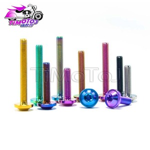 Moto en titane Tmj alliage de titane tête de disque vis Torx Modification de moto M4/M5 ventes directes d'usine - Product Image 4